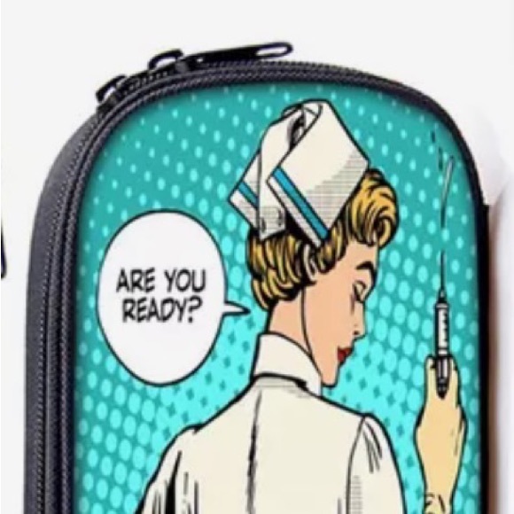 Nurse Cosmetic Case, May be used as a Pencil Case, Perfect for gift for nurses - Picture 2 of 13